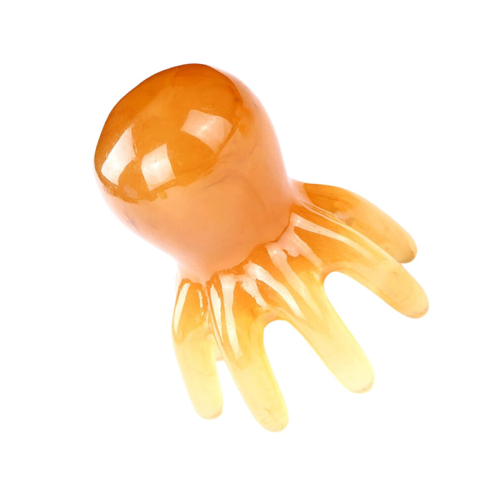 Handheld Octopuses Scalp Massager 8Tentacles Scraping Massage Tool for Head and Body, Trigger Point Relief