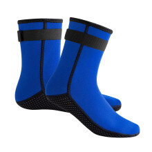 Diving Socks 3mm Thickness AntiSlip WearResistant Thermal Long Socks Wetsuit For Swimming Diving Beach Size XXL
