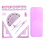 Protractor and Compass Set with Shatterproof Storage Box, Pink 1