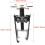 Overhead Valve Spring Compressor Tool For Automotive Engines,  Carbon Steel, Spring Retainers Compatible 5