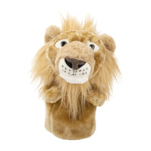 Plush Lion Golf Club Headcover Soft Universal Fit Wood Head Cover, Cute Golfer Gift
