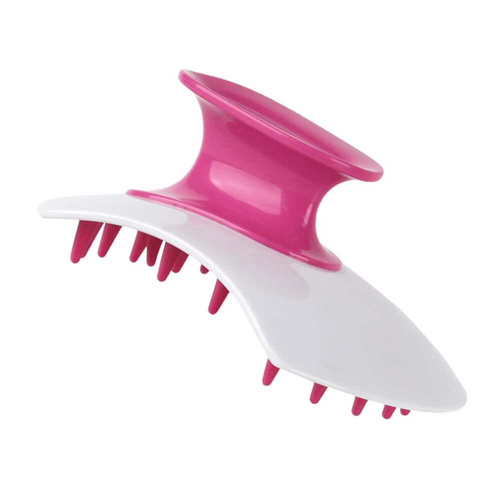 Silicone Scalp Massager Hair Growth Shampoo Brush For Women Soft Silicone Bristles