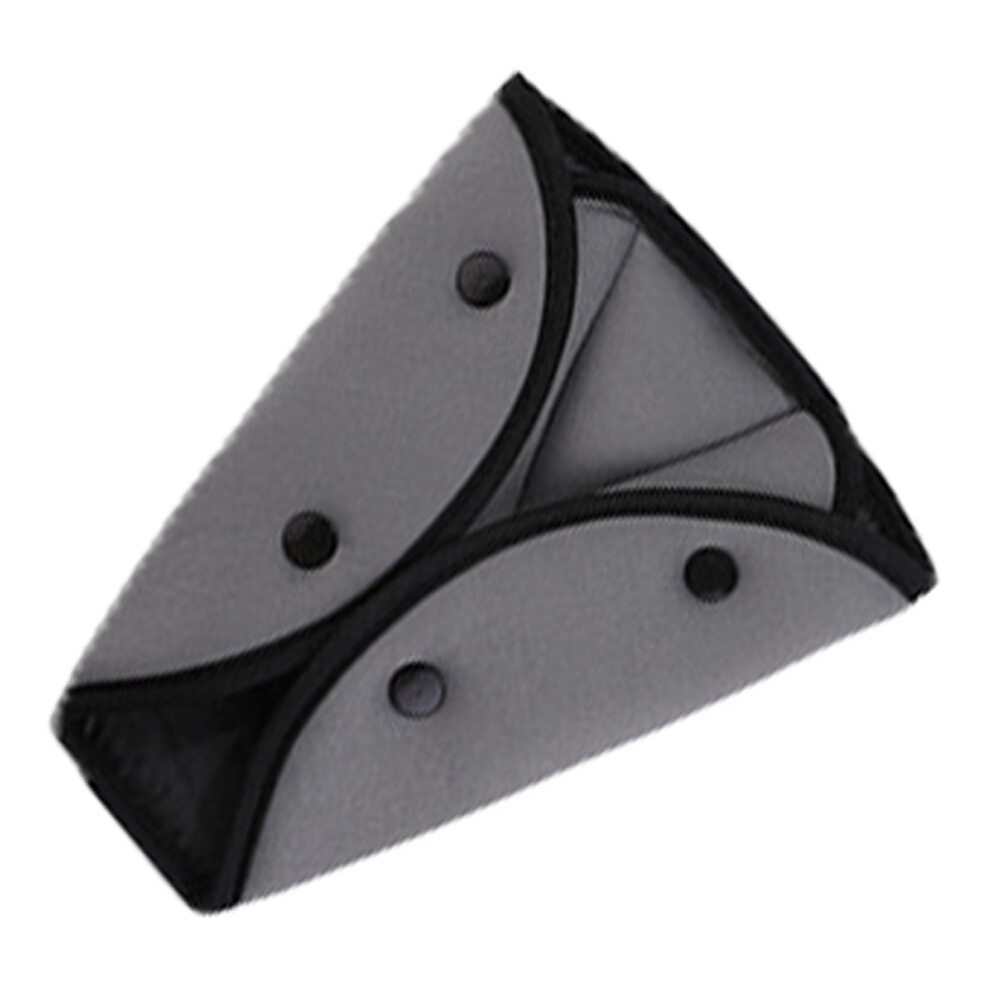 Seatbelt Adjuster For Kids & Adults, Breathable Fabric Triangle Positioner, Customizable Alignment Car Seat Strap Pads, Shock Absorption Shoulder 9138057226508