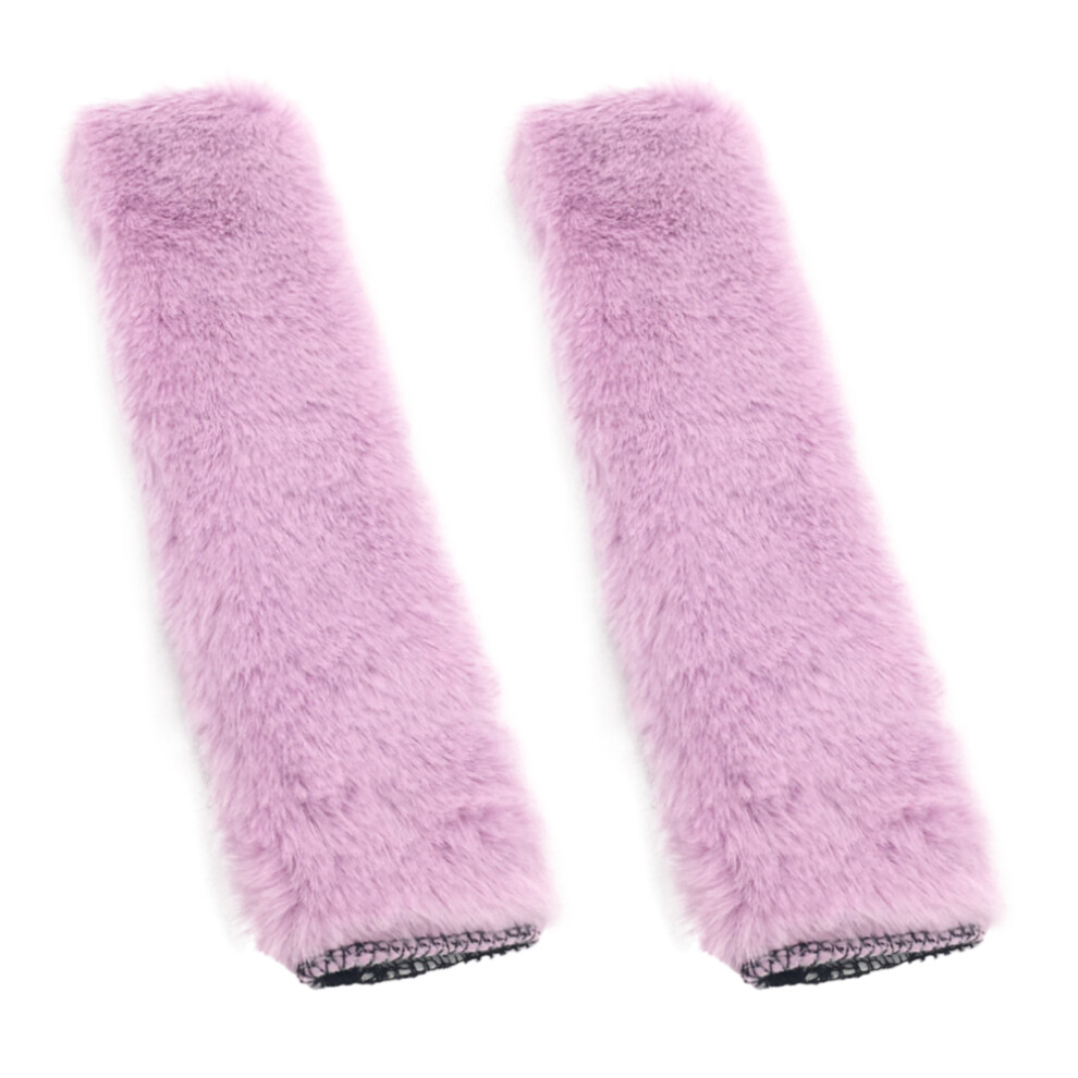 Luxurious Sheepskin Seat Belt Pad, Fluffy Australian Merino Wool Shoulder Protector For Cars, Trucks, Airplanes (Versatile Design) 9138057226461