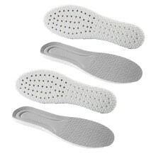 Semelles orthopédiques avec soutien de la voûte plantaire, semelles confortables et respirantes en mousse à mémoire de forme, conçues de façon