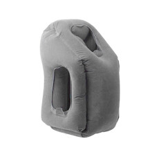 Ergonomisk design Uppblåsbar reseluftkudde, bekvämt och hållbart stöd för att undvika dålig hållning, bärbar och lämplig för alla resebehov