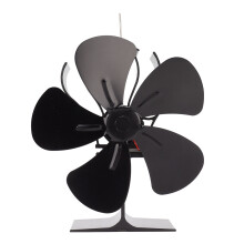 Heat-Powered Stove Fan, Eco-Friendly Fireplace Fan for Efficient Warmth Circulation