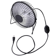 Tragbarer Tischventilator, ergonomisches Design mit 90-Neigung für individuell anpassbaren Komfort