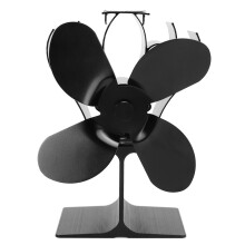 Compact Heat-Powered Stove Fan With Ultra Low Starting Temperature For Efficient Heat Distribution