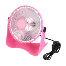 Luftzirkulationsventilator fürs Homeoffice, tragbarer Tischventilator mit verstellbarer Neigung, flüsterleise Kühlung fürs Schlafzimmer neben dem