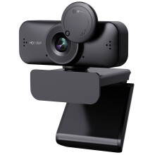 Eenvoudige plug-and-play webcam voor videostreaming, automatische kleurcompensatie past zich aan uw omgeving aan voor hoogwaardige beelden.