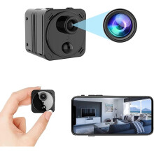 Heimüberwachungskamera mit Magnetfuß, kabellose 4K-Kamera für Senioren, Babys und Haustiere, KI-Erkennung, automatische Nachtsicht, 100 Tage