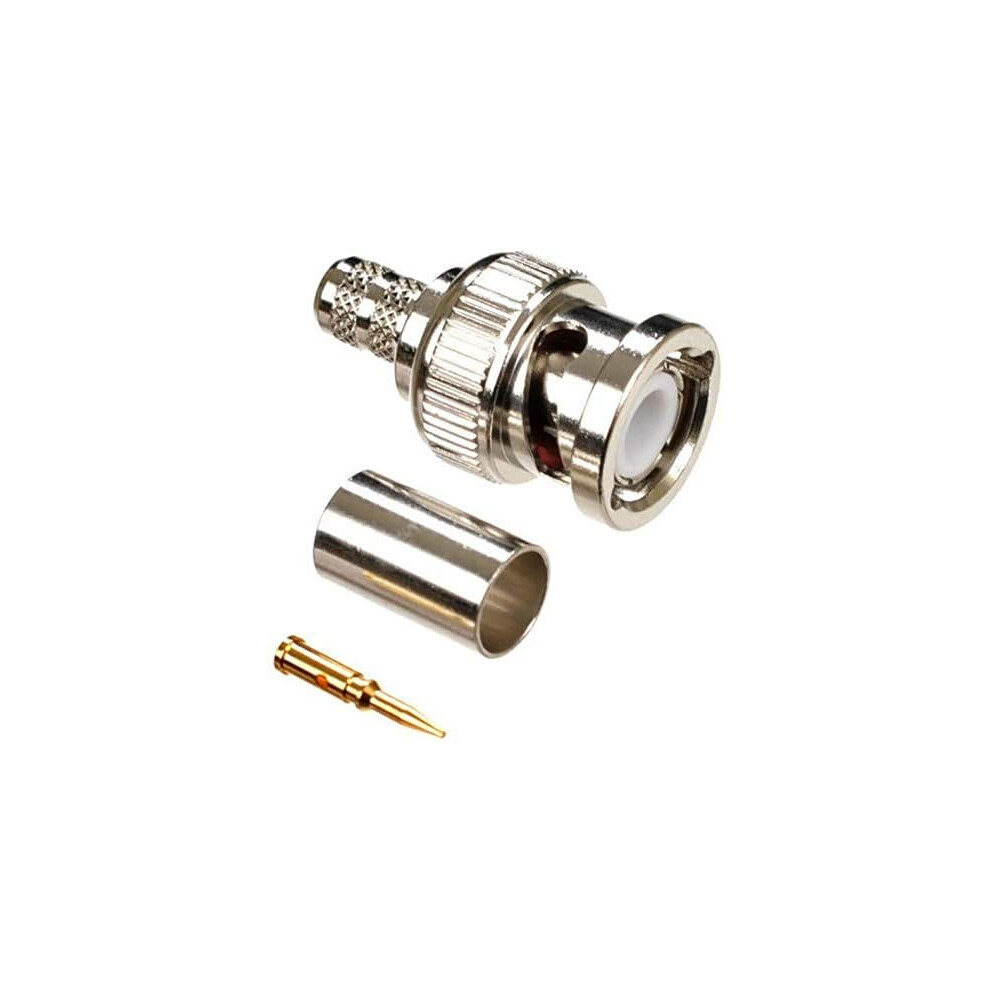 Cctv Coupler For Surveillance, Reliable Bnc Male To Rca Female Adapter With Corrosion Resistance, Brass Construction Offers Durability And Longevity 9190834910369