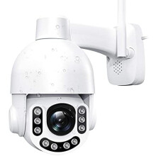 Intelligente buitencamera met bewegingsdetectie, automatische tracking en tweewegcommunicatie, 360 PTZ-besturing voor complete huisbeveiliging,