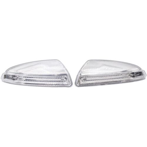 Φλας LED Mercedes-Benz W204C-Class, Διαφανές Κρύσταλλο, Γνήσια Ποιότητα OEM, Εύκολη Εγκατάσταση