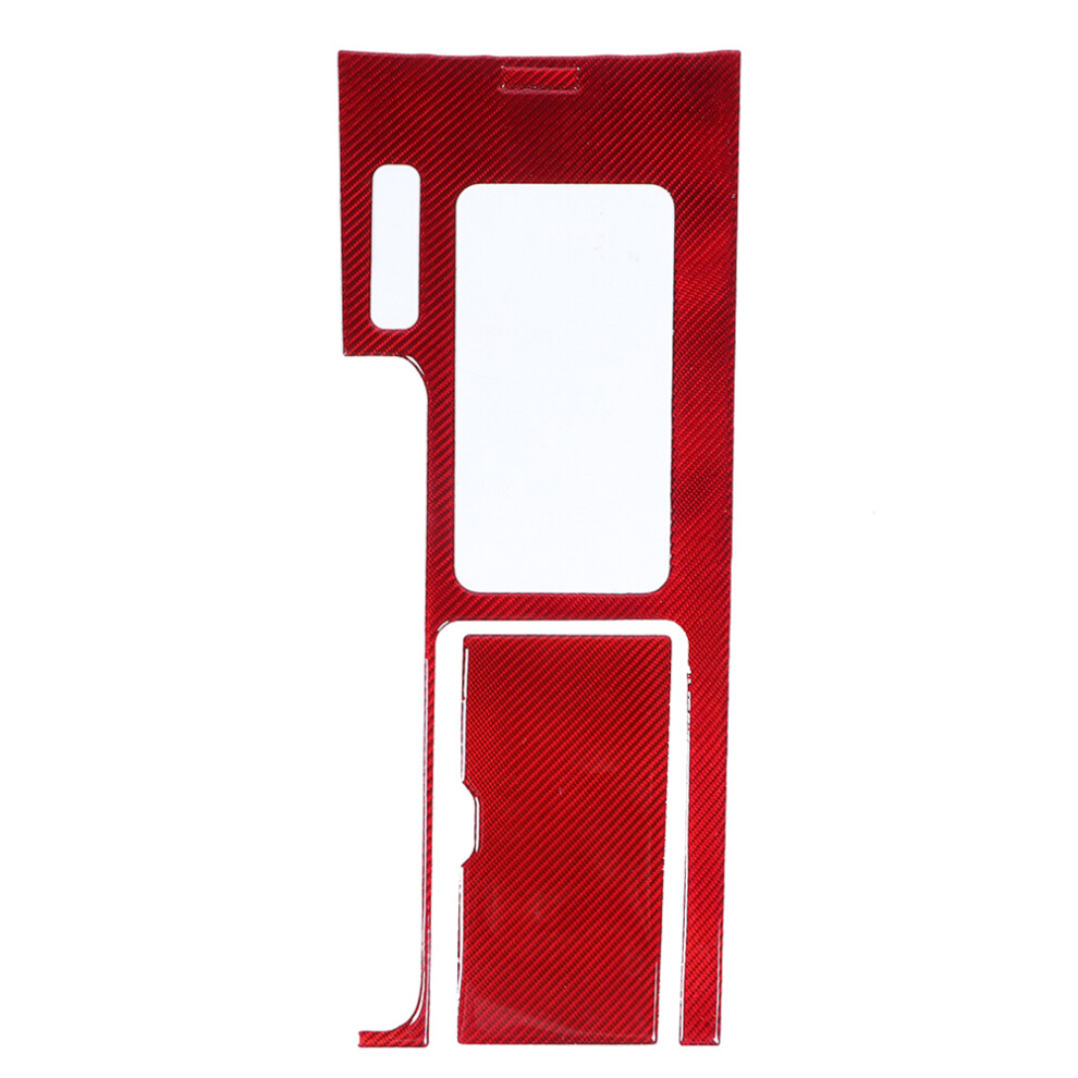 Sporty Interior Accessory For Ford Mustang 2009-2013, Improve The Sporty Appearance Wear-Resistant Lightweight Dur Mat Gear Shift Panel Cover, Easy 9190834475004