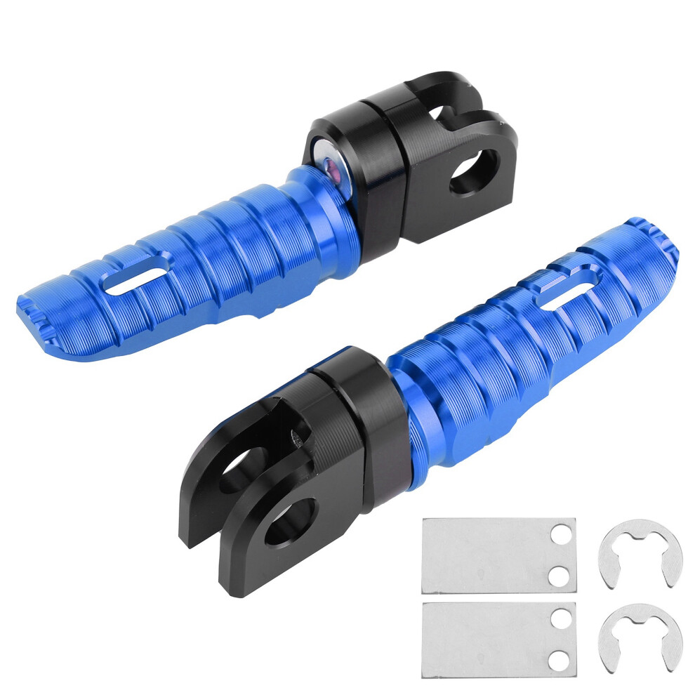 Versatile Front Motorcycle Footrests Uni Fitment 6061 T6 Aluminum Alloy Adj Foot Pegs For Kawasaki Models With Dur Rust Resistant Build 9190834475455