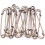 Home Sewing Crafts Companion, Μεγάλες Παραμάνες με Ανθεκτικό Φινίρισμα από Νικέλιο, Βαρέως 2
