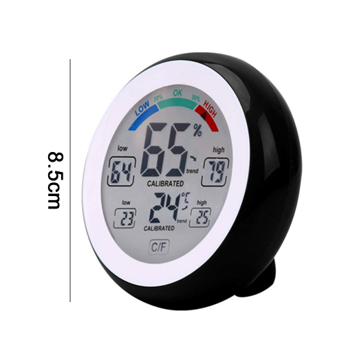 Μετεωρολογικός Σταθμός Tester, Ψηφιακή Οθόνη LCD Εξασφαλίζει Ευανάγνωστες 1