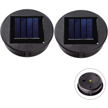 DIY-Solarlaternen-Reparaturset, Ersatzteile für Solarleuchten, solarbetriebenes Laden, wasserdicht für die Gartendekoration, lang anhaltende