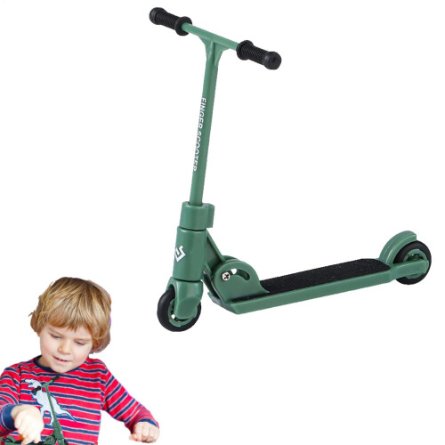 Fingertip scooter, foldable skateboard, Ttype finger movement roller with brake, table pusher, flexibility and coordination