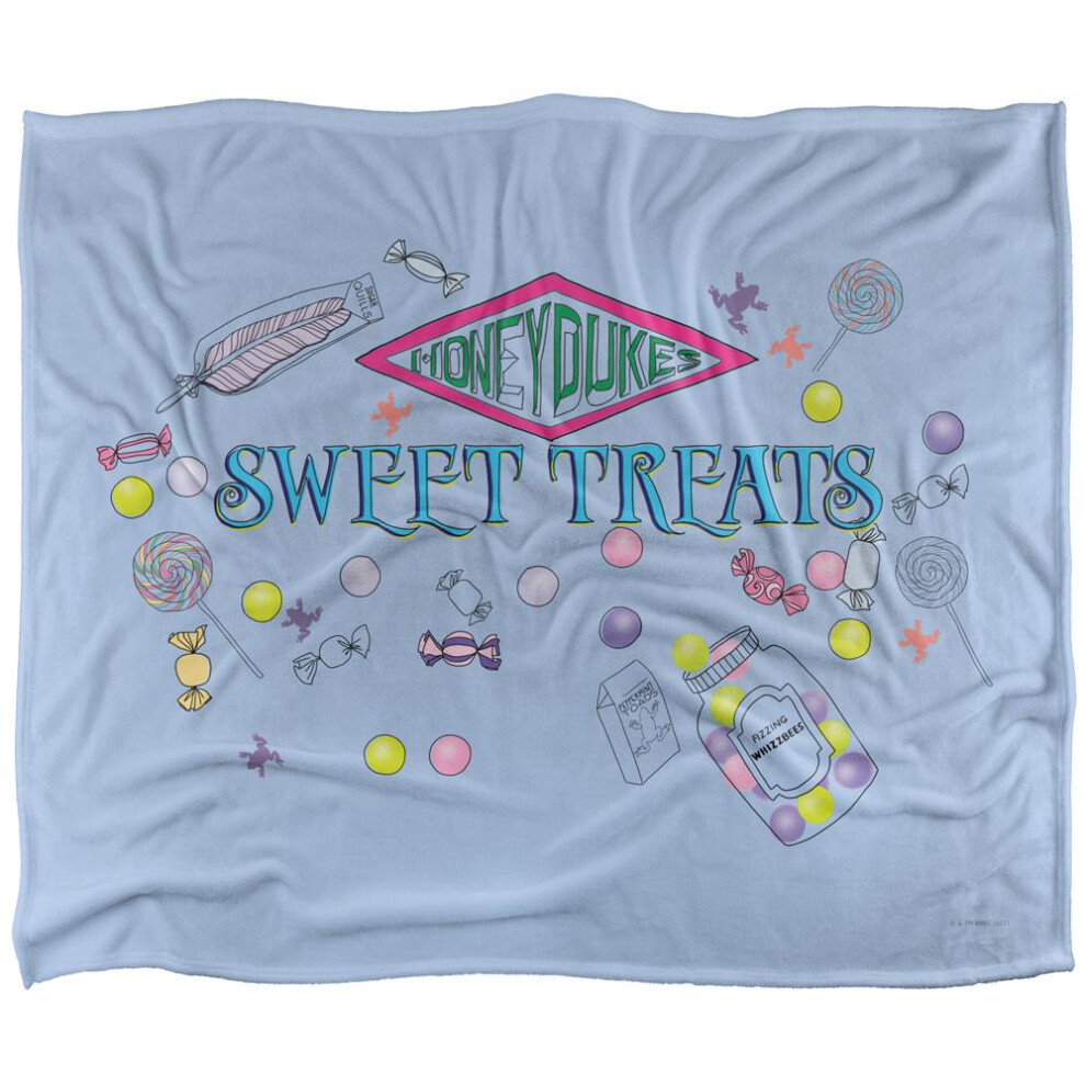 Harry Potter Honeydukes Sweet Treats Blanket Multicoloured