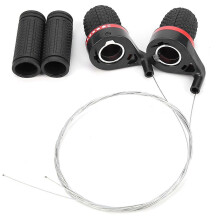(As show, One size) Mountain Bicycle Bike Speed Shifter Shift Derailleur Handle Twist Grip Gear Shift Transmission