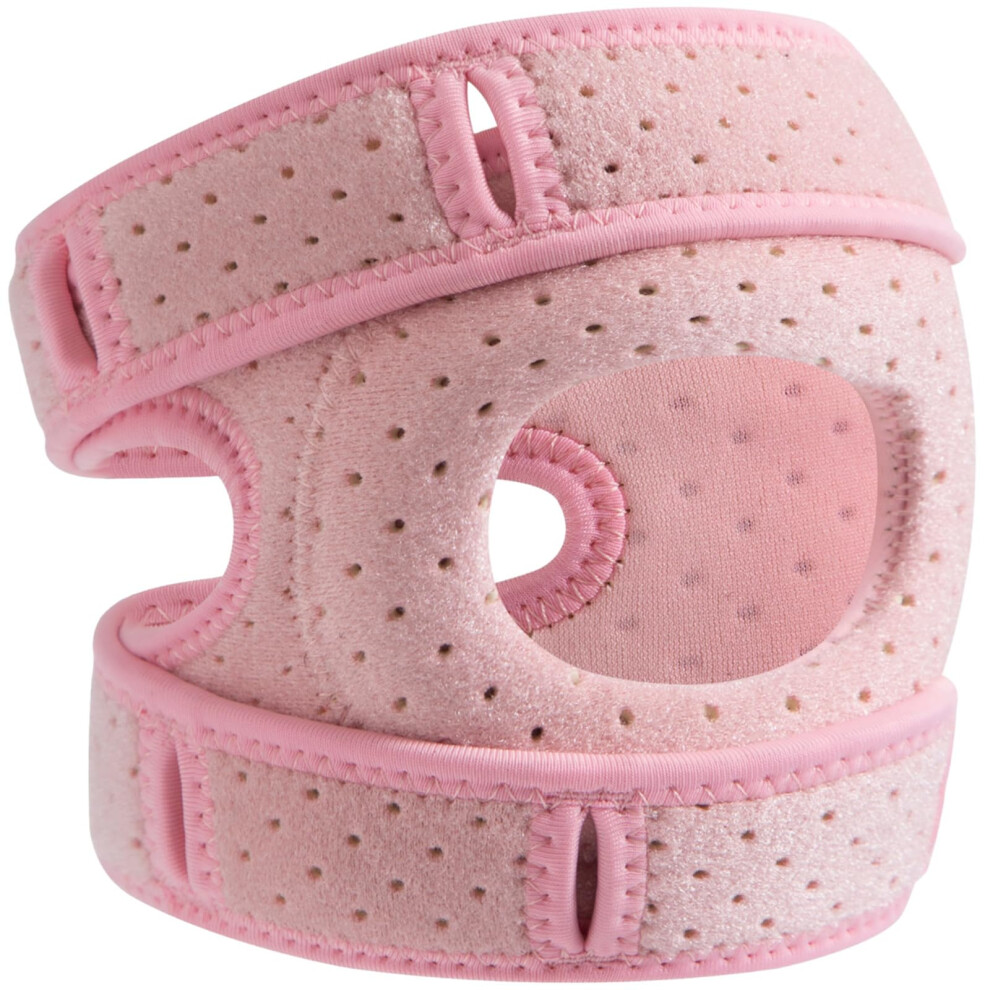 Patella Tendon Knee Brace Shock Absorption Adjustable Size Breathable Neoprene Soccer Basketball Baseball Climbing Biking