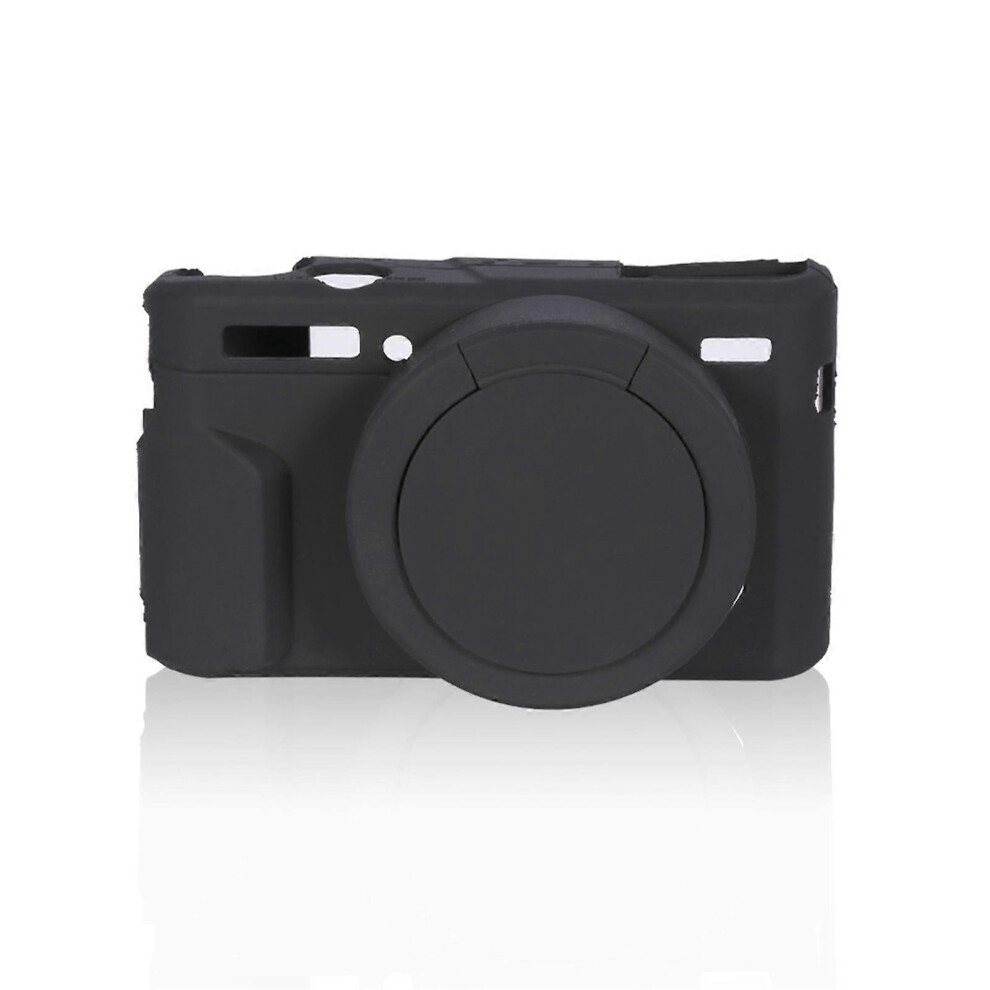 (As Show, One Size) Lightweight Soft Silicone Camera Case Cage Protector Cover For Canon G7xii /G7x Mark Ii 3002747088256