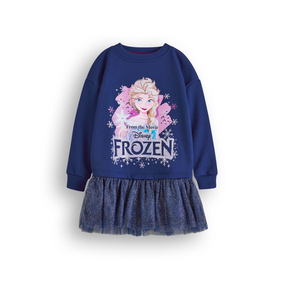 Disney (2-3 Years) Dress (Girls Blue)