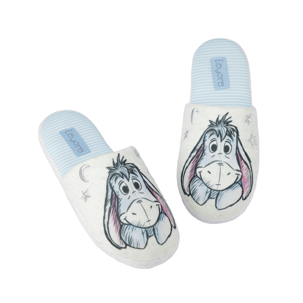 Disney (Eeyore, 3-4 Uk) Winnie The Pooh Slippers Womens Bear Or Eeyore House