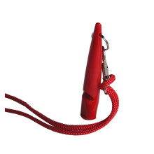 Dog training whistle for dog recall, portable pet training whistle with lanyard, pet training whistle for dogs, horses, sheep, pigeons (red)