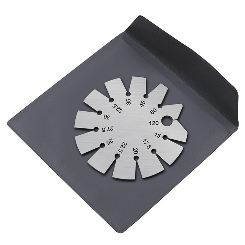 Bevel 0120 Degree Axe Angle Measuring Round Protractor Tool Angle Finder For Woodworking And Metalworking 9347817900286