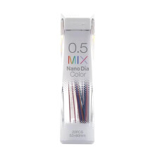 20pcs/box, 0.5mm thick colored pencil refills for 0.5mm automatic mechanical pencils, woodworking pencils, art drawing