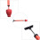Efficient home drain plunger, pressure silicone, fits 2575 mm pipes 4