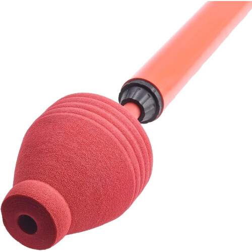 Efficient home drain plunger, pressure silicone, fits 2575 mm pipes 2