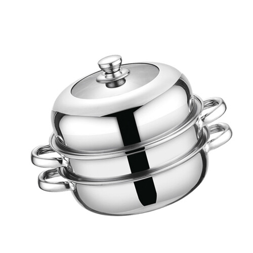 Premium Nonrust Steel Steamer Pot Rusts Resistant-third floor