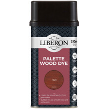 Liberon Palette Teak Wood Dye 250ml for Interior Wood Finishing