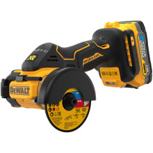 Dewalt Dewalt DCS438E2T 18V XR 76mm Brushless Cut Off Saw (2 x Powerstack Batteries) DCS438E2T-GB