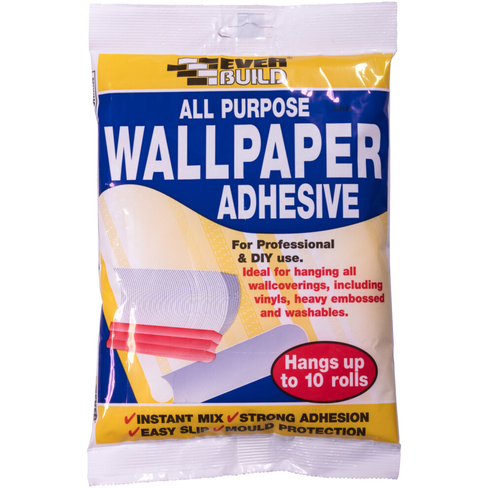 EVERBUILD ALL PURP WALLPAPER PASTE 12PINT, 10 ROLL, PASTE10 488612