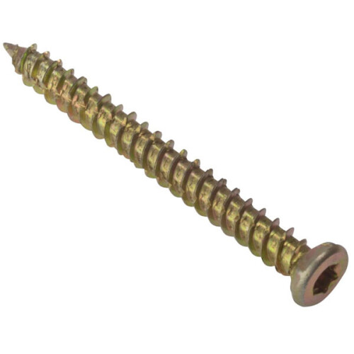 Forgefix ForgeFix FORCFS112YN Concrete Frame Screw ZYP 7.5 x 112mm Box 100 |
