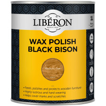 Liberon Black Bison Wax Paste for Medium Oak - 1kg Premium Wood Care Solution