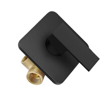 Square Bath Device Improve Set Additional Bronze Substance Black