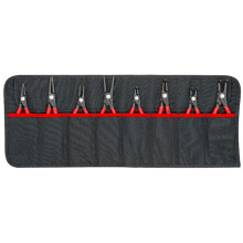 Knipex 00 19 58 V02 Set von Zangen für Circlips Geeignet für (Circlip-Zangen) Innen- und Außen-Circlips 12