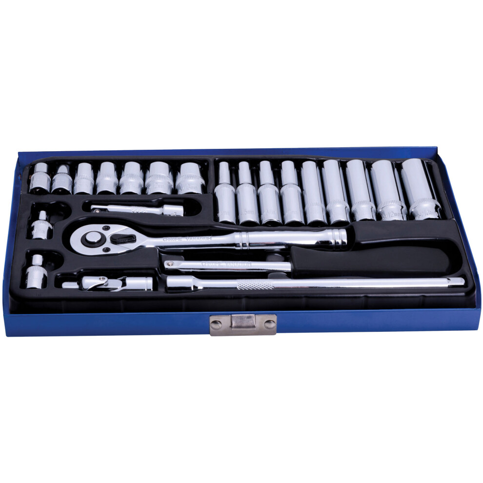 B&Q - 1531 1/4In Metric Socket Set 24 Piece B/s1531 - Image 13