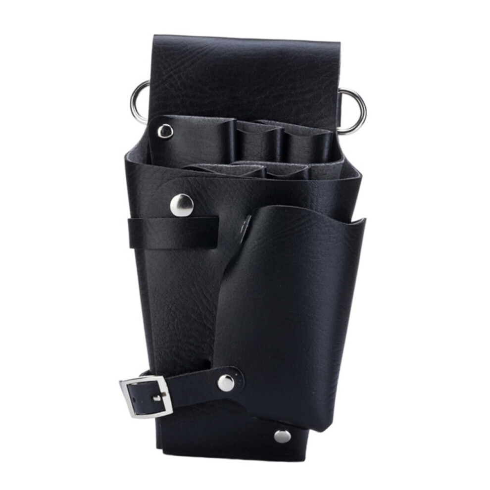 Unisex Professional Hair Stylist Pouch Waist Belt Scissors Bag For Salon Tools Lightweight Easy To Clean Barbers And Stylists