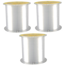 Monofilament Sea Fishing Line 3Piece Pack Nylon Monofilament Casting and Throwing Line Invisible String