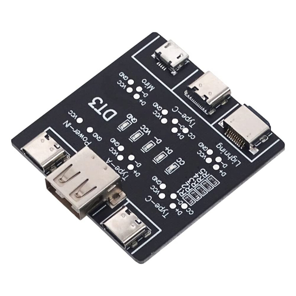 Short Circuit Switch Detection Board Dt3 Usb Cable Tester For Ios Android Microusb Typec 9426802547733