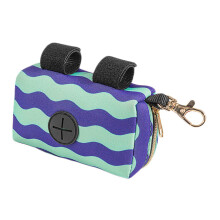 Pet Waste Bag Dispenser 1Piece With Hook Durable Pouch For Dogs And Cats Random Color Hanging Design For Walks