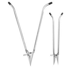 Hand Planter Tool Stainless Steel With Ergonomic Handle For Flowers Bulbs Fruit Trees Planting Aid Garden Hole Digger